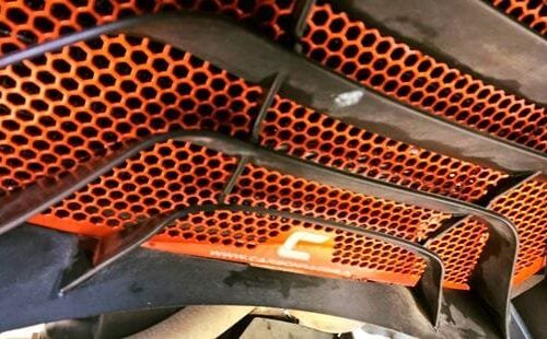 Carbon Racing Radiator Guard Duke 200