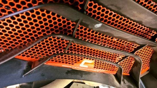 Carbon Racing Radiator Guard Duke 200