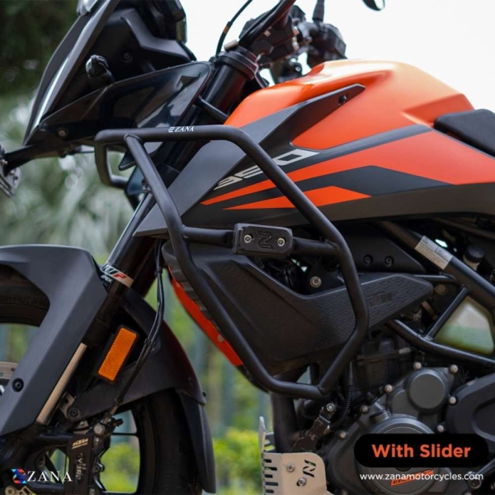 15878548360-1000X1000-1 Crash Guard With Slider Texture Matt Black Ktm 250/390 Adv