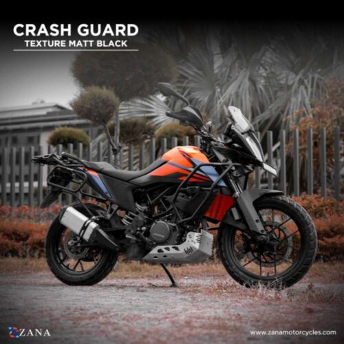 16100579280-1000X1000-1 Crash Guard With Slider Texture Matt Black Ktm 250/390 Adv