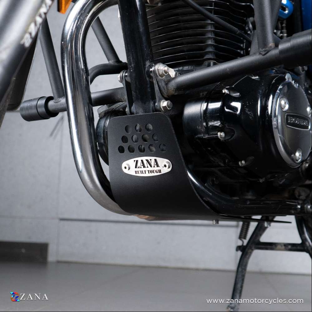 Bash Plate Black For Cb350 H'Ness