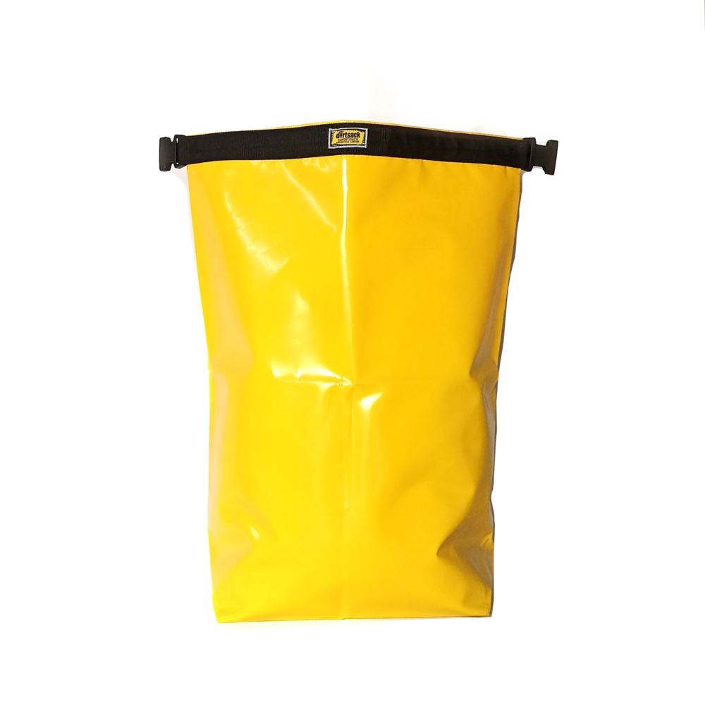 Dirtsack Dry Bag For Frogman Saddle Yellow