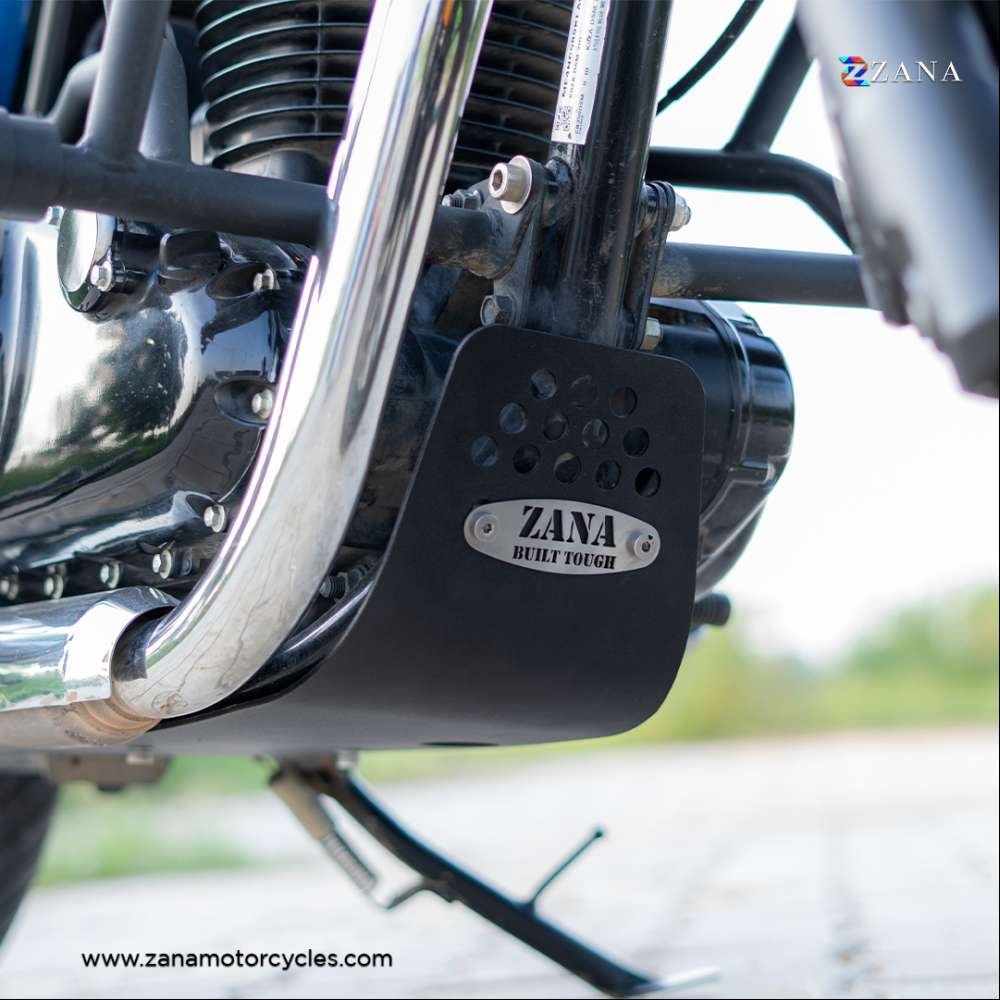 Bash Plate Black For Cb350 H'Ness