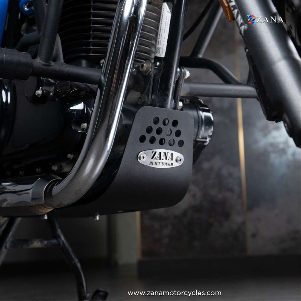Bash Plate Black For Cb350 H'Ness