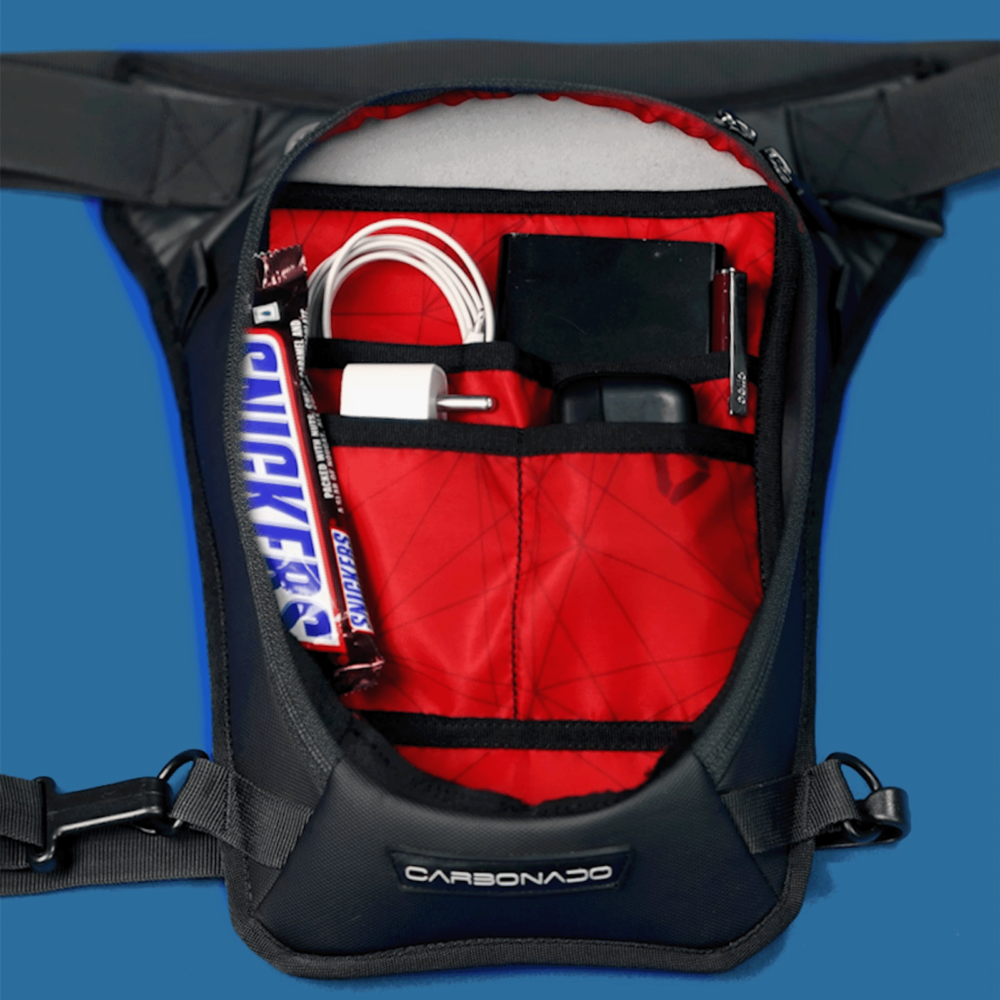 Carbonado Tora Thigh Bag & Waist Bag Hard Shell (8 L)