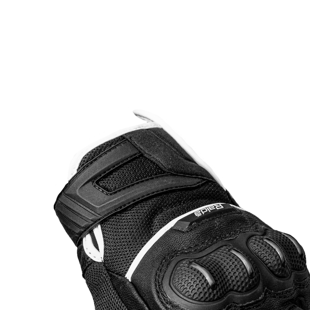 Raida Airwave Motorcycle Gloves White