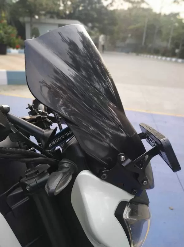 Oem Number Plate Extension Kit For Dominar 400 Windshield