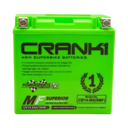 Crank 1 Battery For Harley Davidson Iron 883