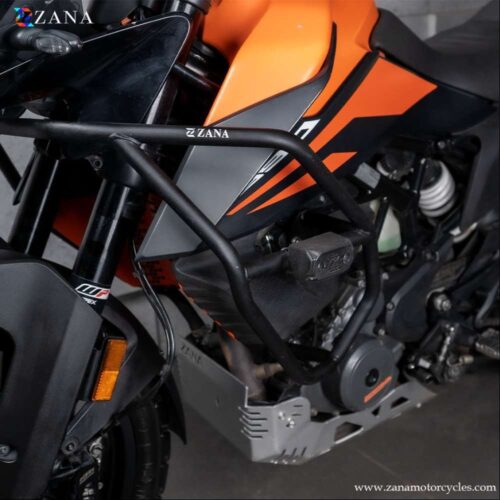 6215393-1000X1000-1 Crash Guard With Slider Texture Matt Black Ktm 250/390 Adv