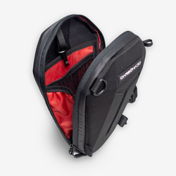 Carbonado Todd Hard Shell Sling Bag Black (25X18X5)