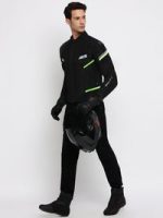 Bikeratti Veloce Jacket Black Neon