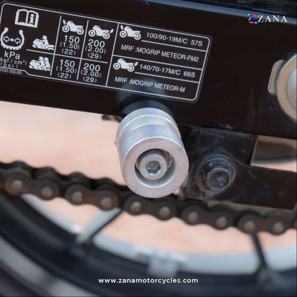 Rear Paddock Spools For Suzuki Vstrom 250