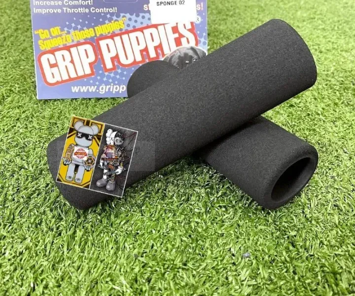 Grip Covers Black 1.25" -1.45" Od 5"L Grab On