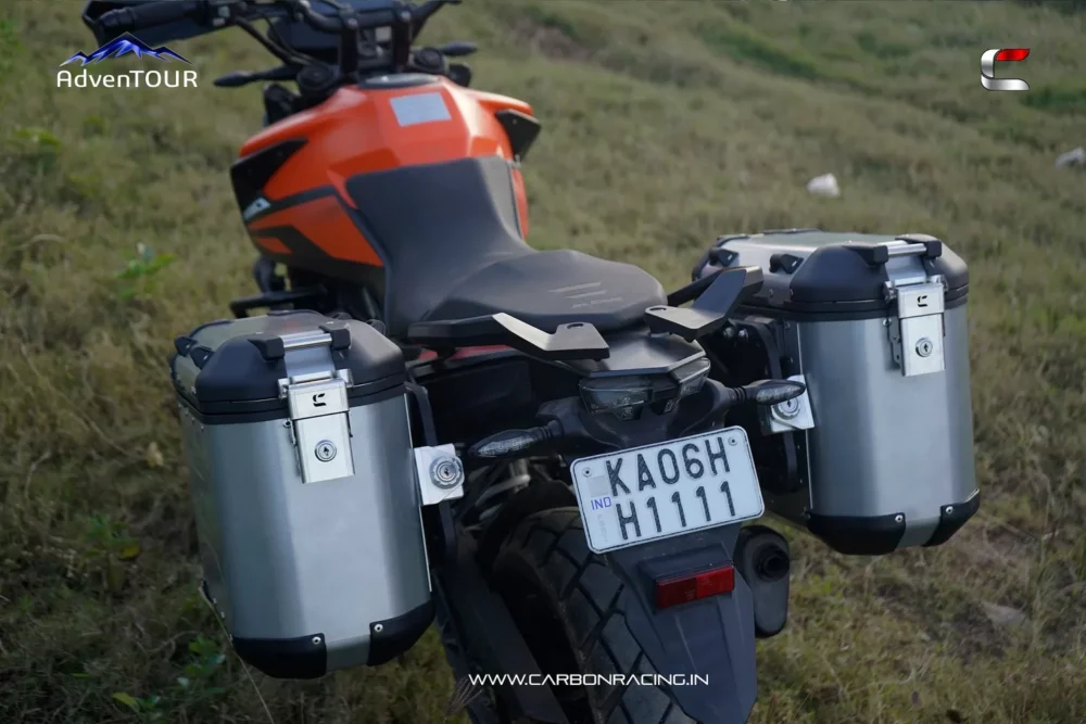 Adventour Explorer Pro To Panniers Stealth Silver(30L)