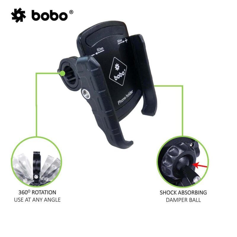 Jaw Grip Bike Phone Holder -Bobo