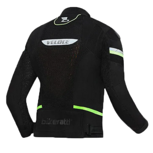 Bikeratti Veloce Jacket Black Neon