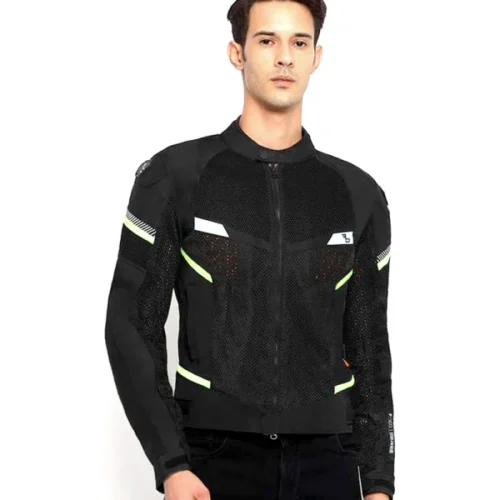 Bikeratti Veloce Jacket Black Neon