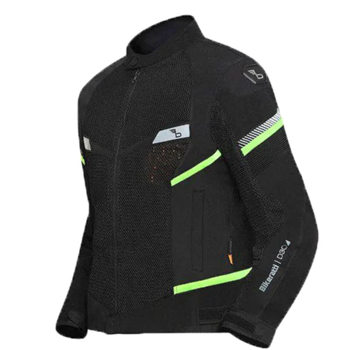 Bikeratti Veloce Jacket Black Neon