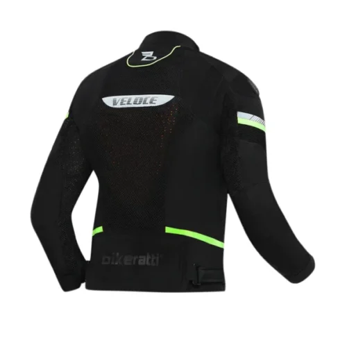 Bikeratti Veloce Jacket Black Neon