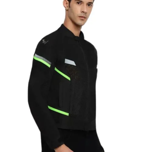 Bikeratti Veloce Jacket Black Neon