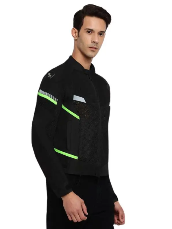 Bikeratti Veloce Jacket Black Neon