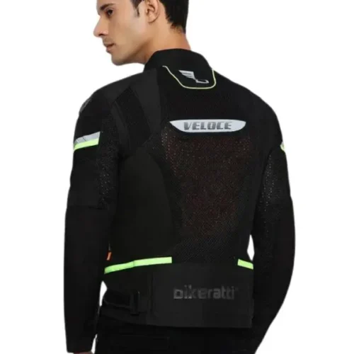 Bikeratti Veloce Jacket Black Neon