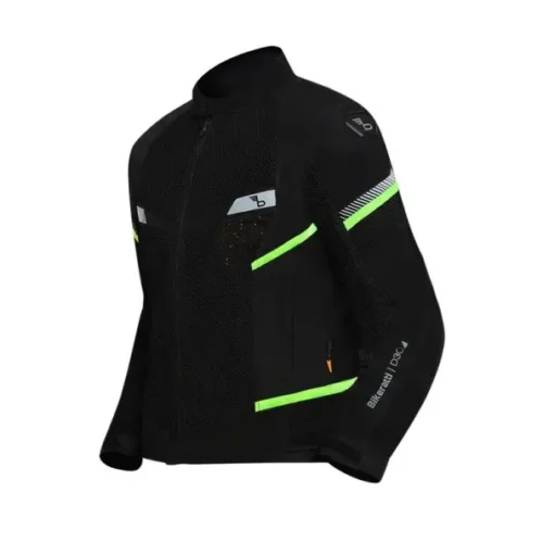 Bikeratti Veloce Jacket Black Neon
