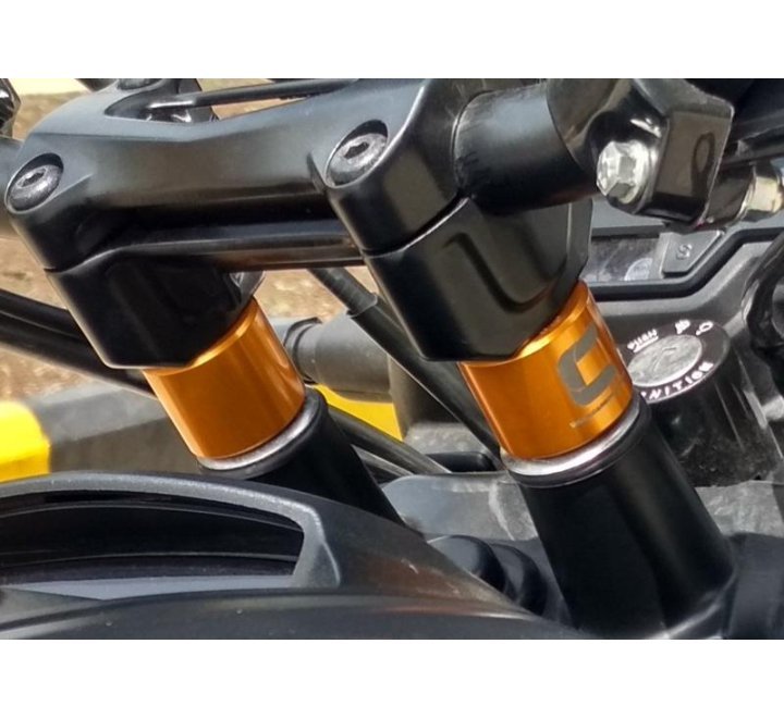 Handlebar Riser For Dominar Vibrant Orange