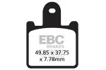 Ebc Double-H Sintered Brake Pad Fa417/4Hh(Front)