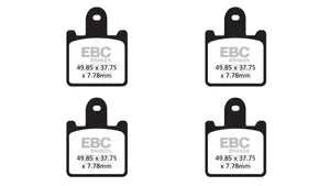 Ebc Double-H Sintered Brake Pad Fa417/4Hh(Front)
