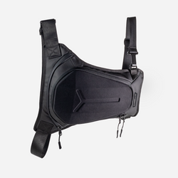 Carbonado Turtle Black Hard Shell Thigh Bag