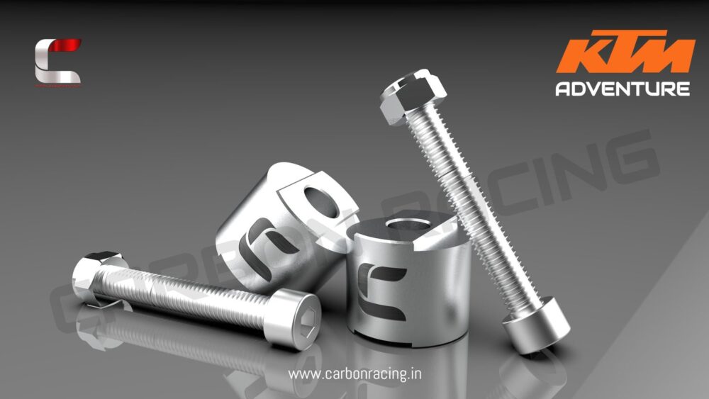 1Inch Handlebar Raiser Ktm 390 Adventure Black