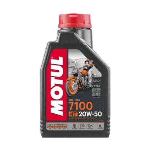 Motul-20W-50 Motul 7100 4T 20W50 100% Synthetic
