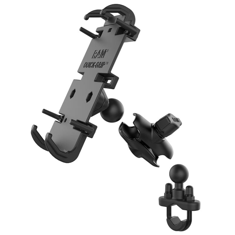 Ram Quick-Grip Xl Phone-Mount With Handlebar U-Bolt