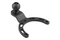 Ram Base - Small Gas Tank Base With 25Mm (1") Ball For Motorcycles