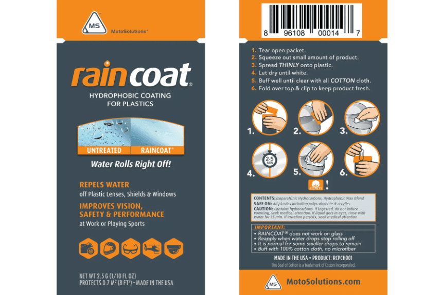 Rain Coat / Rain Proofing Cream (3Pcs)