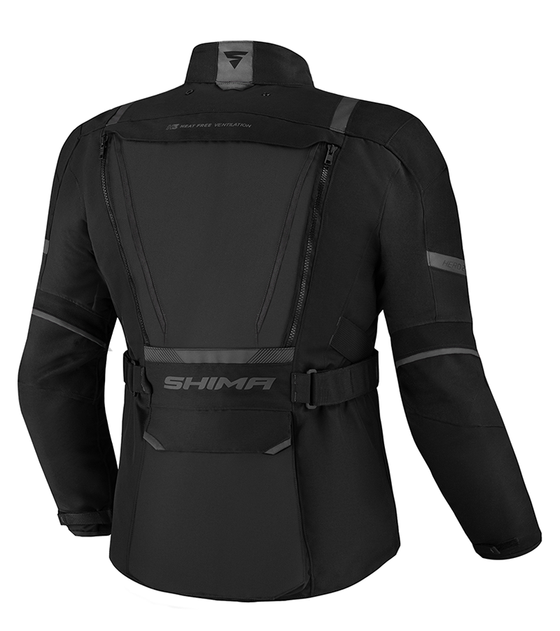 Shima Hero Touring Jacket Black