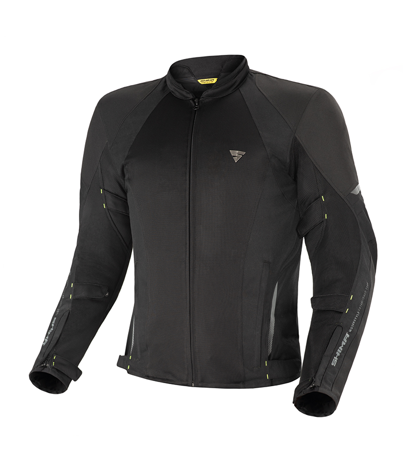 Shima Jet Mesh Jacket Black