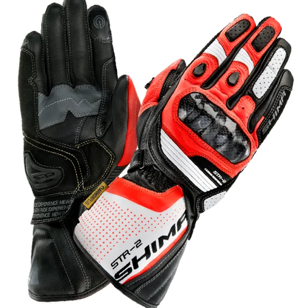 Shima Str-2 Fluo Red Gloves