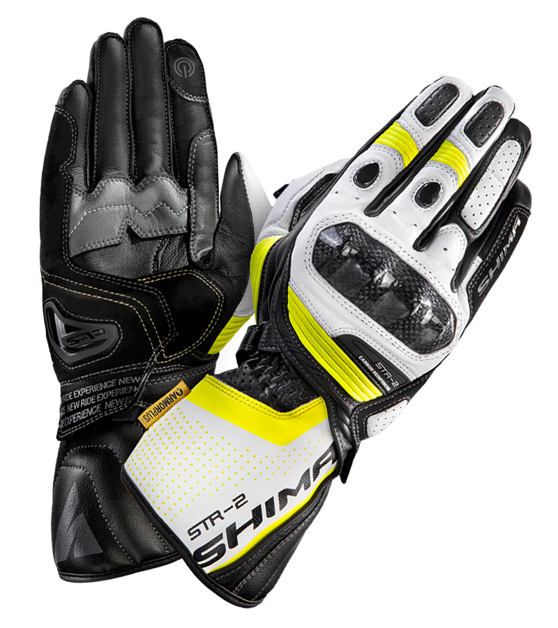 Shima Str-2 Yellow Fluo Gloves