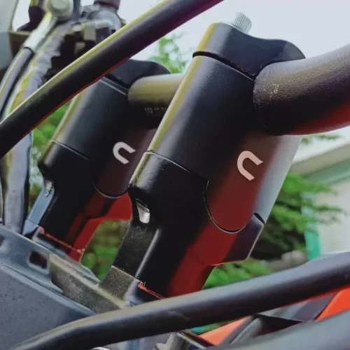 Straight Handlebar Risers For 390 Adventure 45Mm