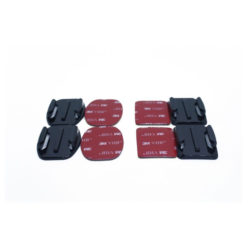 Base Mounts 2X Flat & 2X Curved Mounts