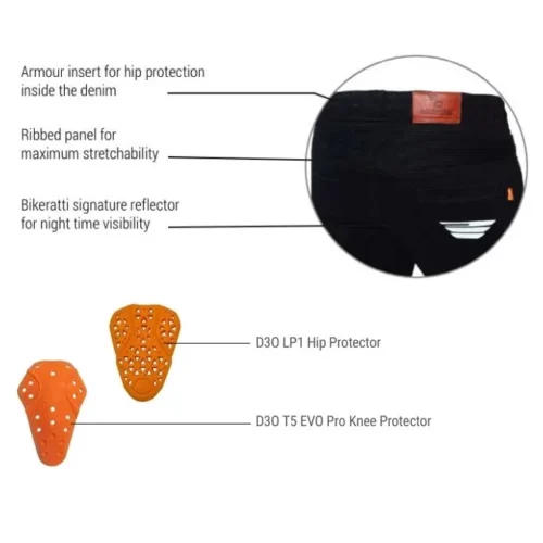 Bikeratti Denim Raven Pro Lady