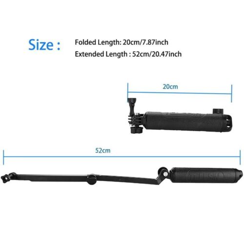 Telesin 3-Way Monopod Grip