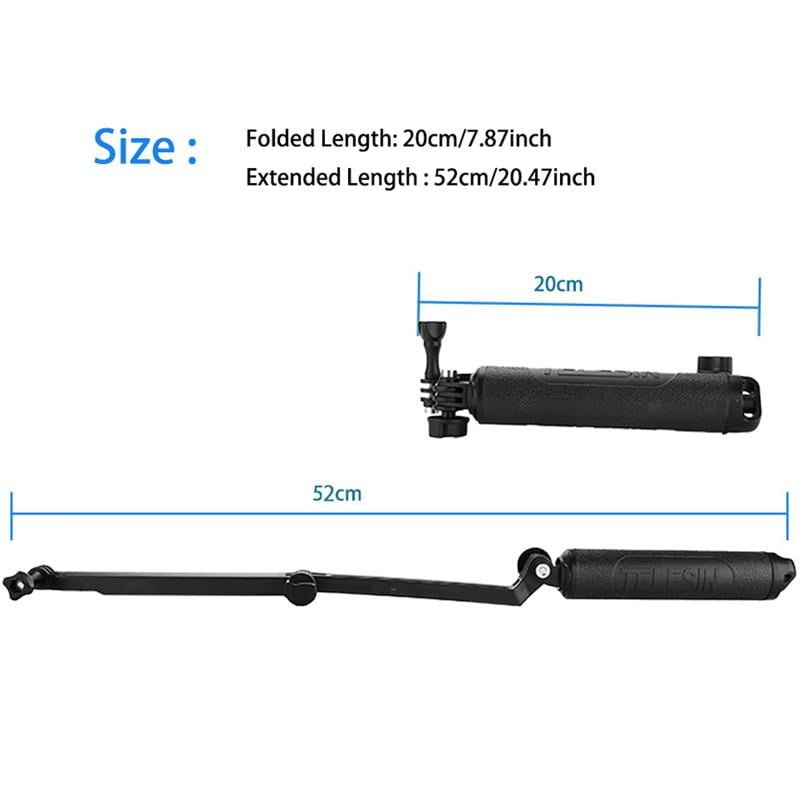 Telesin 3-Way Monopod Grip