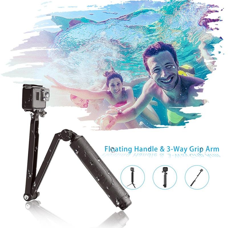 Telesin 3-Way Monopod Grip