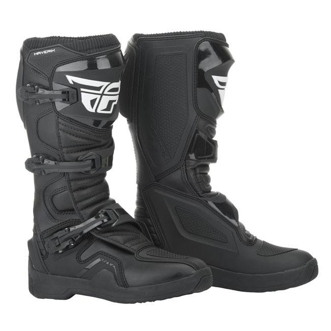 Maverik Mx Boots Black