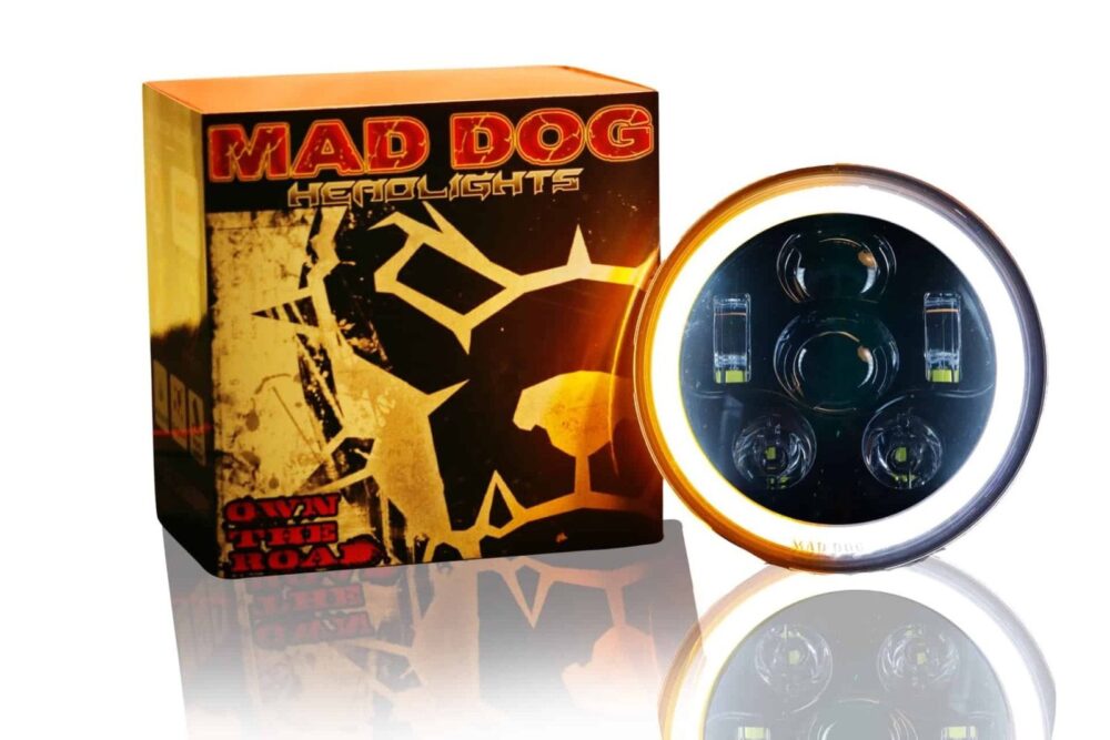 Maddog Headlight Fr70W
