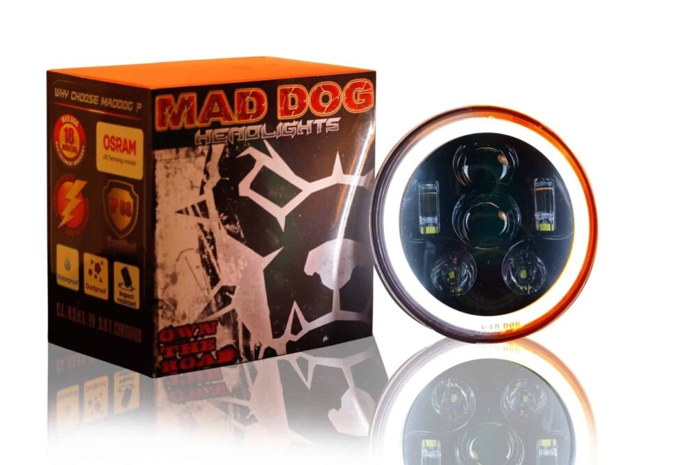 Maddog Headlight Fr70W
