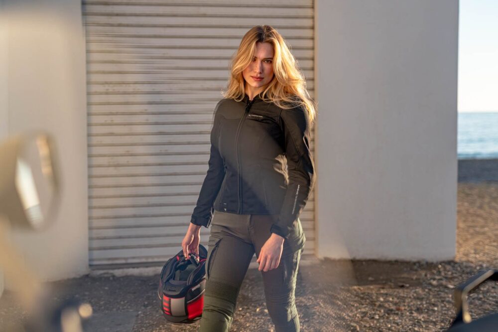 Shima Openair Urban Mesh Riding Jacket Black Lady